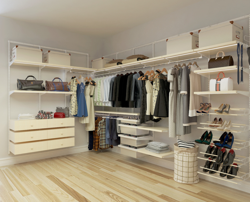 LUXE Closet Adjustable Closet System